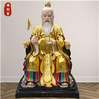 1.8米姜太公神像 封神榜人物姜子牙 树脂玻璃钢佛像摆件定制批发