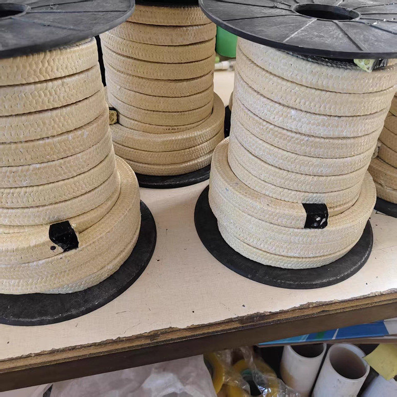 芳纶纤维耐磨盘根 24*24进口凯芙拉纤维填料 鑫昌生产油浸盘根