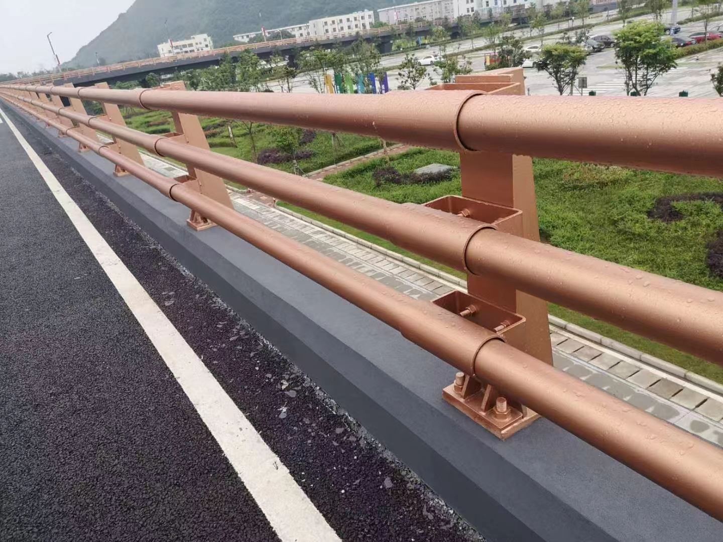 聚鑫 山西河道护栏 旅游区护栏 物流配送 发货快