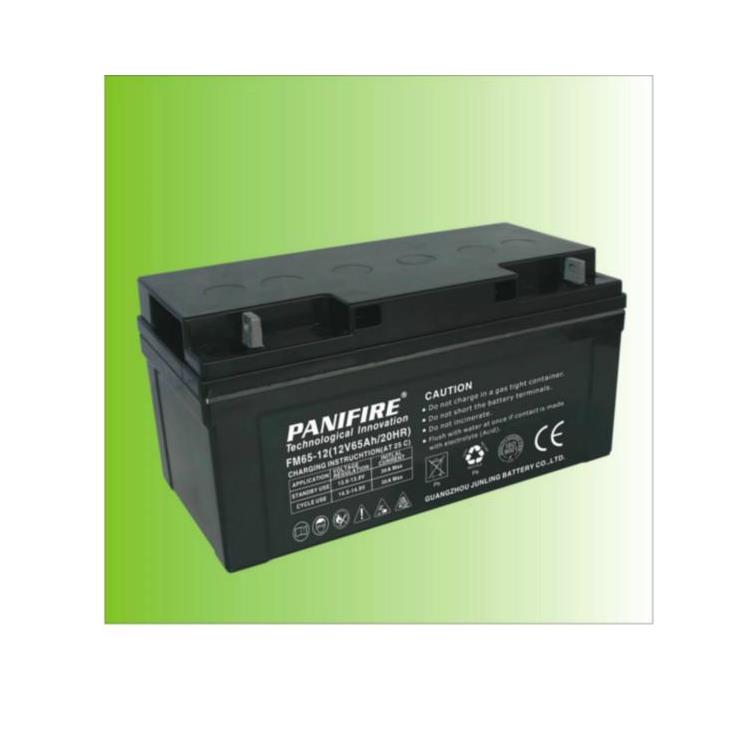 力士顿PANIFIRE蓄电池FM65-12铅酸阀控式12V65AH消防EPS电源备用