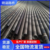供应桥梁用预应力金属波纹管 圆管扁管 镀锌金属管 穿钢绞线pe管