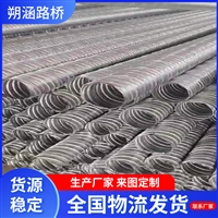 供应桥梁穿线 预应力金属波纹管 钢筋混凝土用 镀锌螺旋管 圆形管