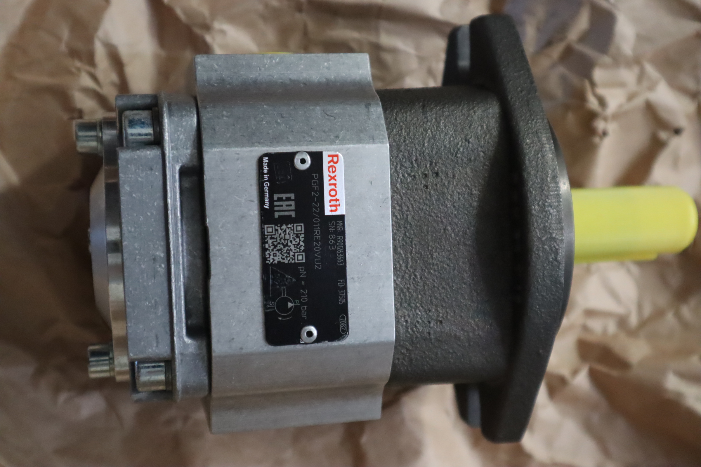 PGF2-22/011RE20VU2 R901263663 德国力士乐REXROTH齿轮泵