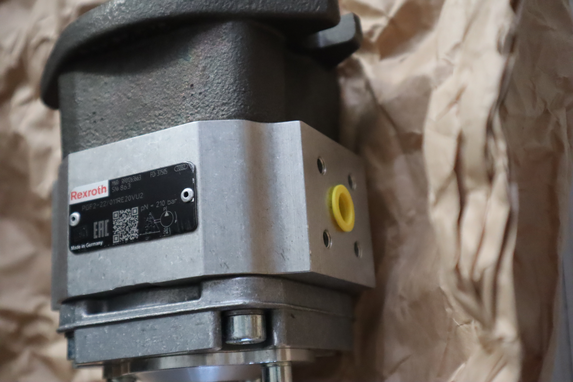 PGF2-22/011RE20VU2 R901263663 德国力士乐REXROTH齿轮泵