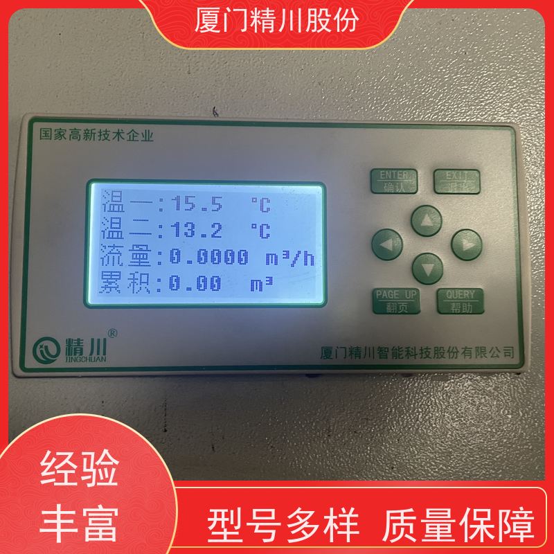精川股份 合成革厂 导热油热量表 耐高温400度 经久耐用