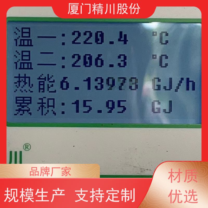 精川股份 合成革厂 导热油流量计 耐高温400度 品质可靠