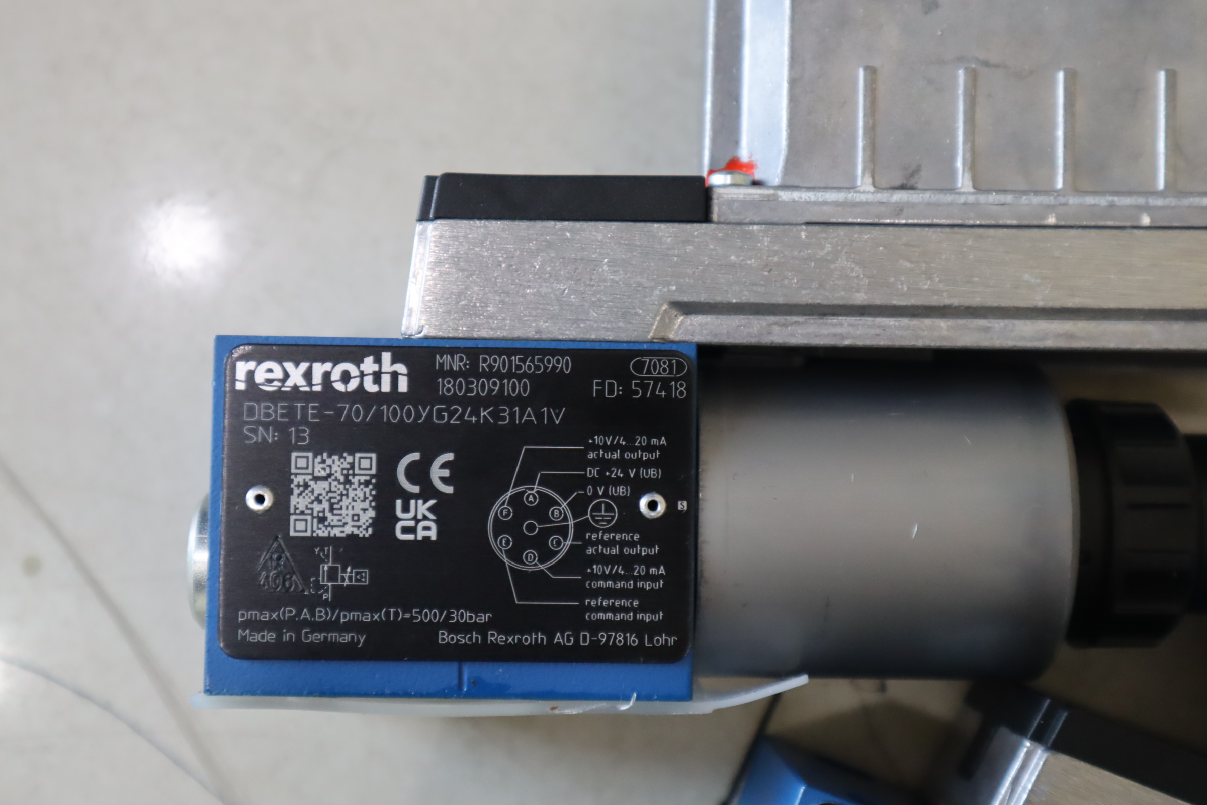 DBETE-70/100YG24K31A1V R901565990 德国力士乐REXROTH比例阀