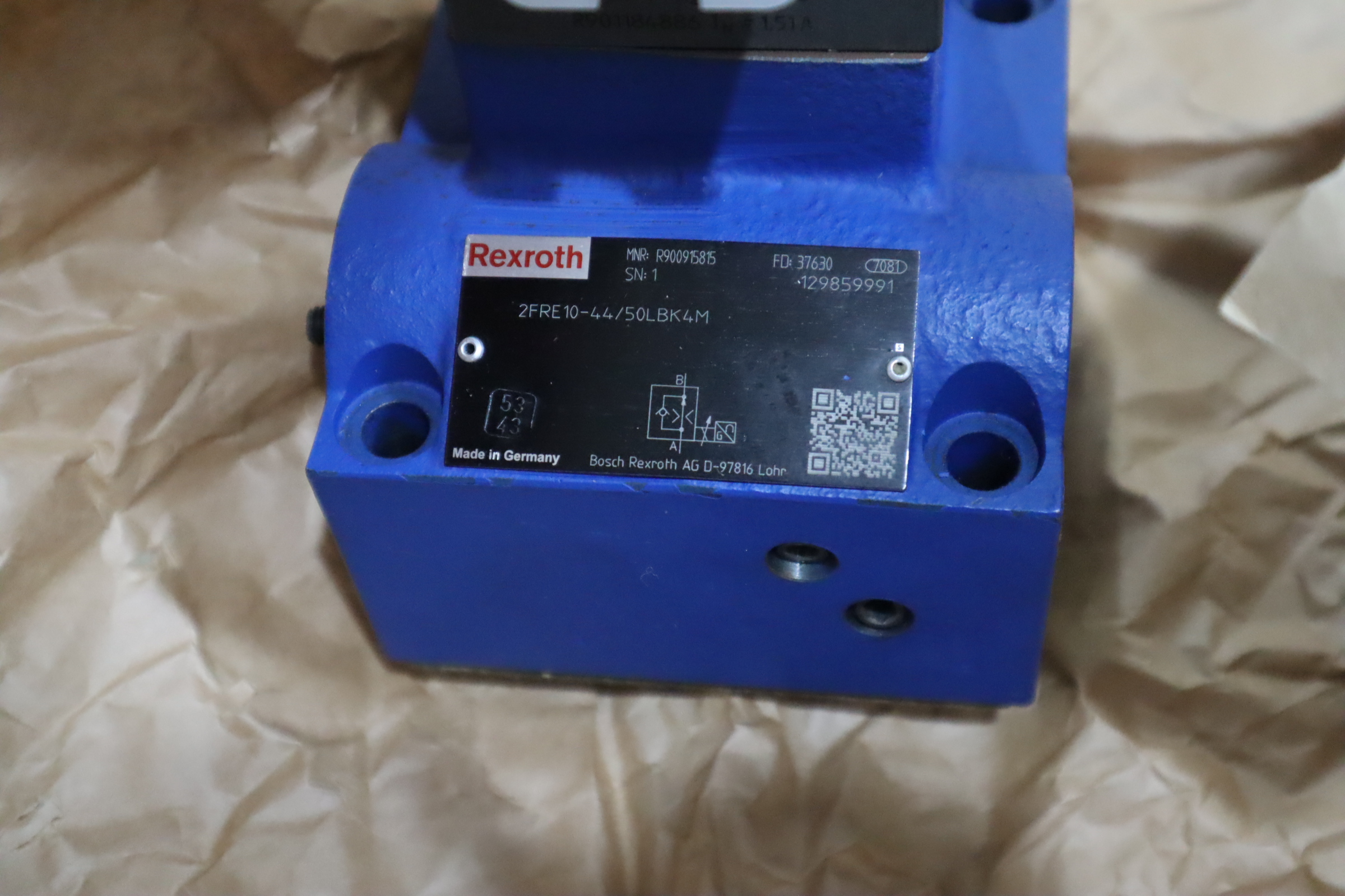 2FRE10-44/50LBK4M R900915815 2FRE10-4X/50LBK4M 力士乐REXROTH