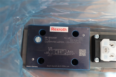 4WRPH10C4B100L-20/G24Z4/M 0811404061 力士乐REXROTH比例阀