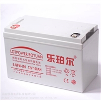 乐铂尔蓄电池LP150-12 12V150AH耐高温防爆纯铅隔板储能电瓶