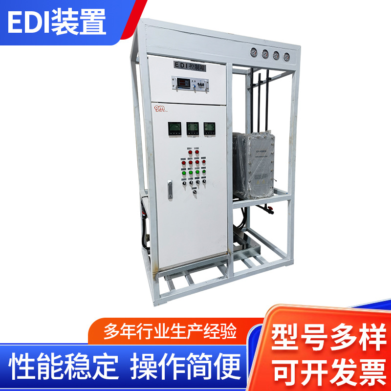 电去离子EDI装置工业实验室超高纯水系统双级反渗透设备反冲洗