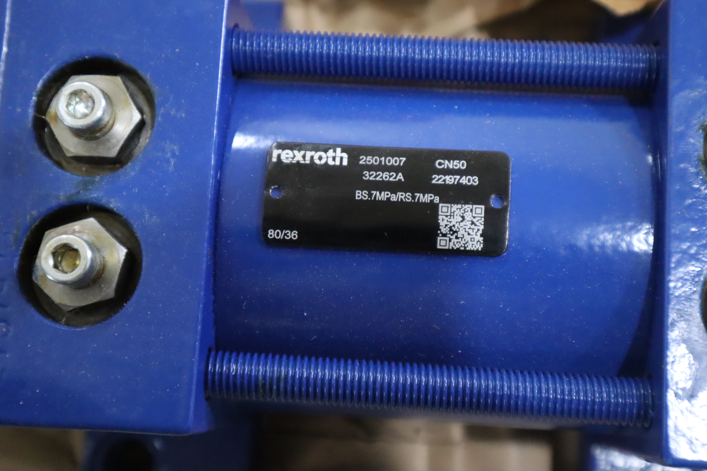 32262A 22197403 2501007 CN50 80/36 BS.7MPA/RS.7MPA 力士乐