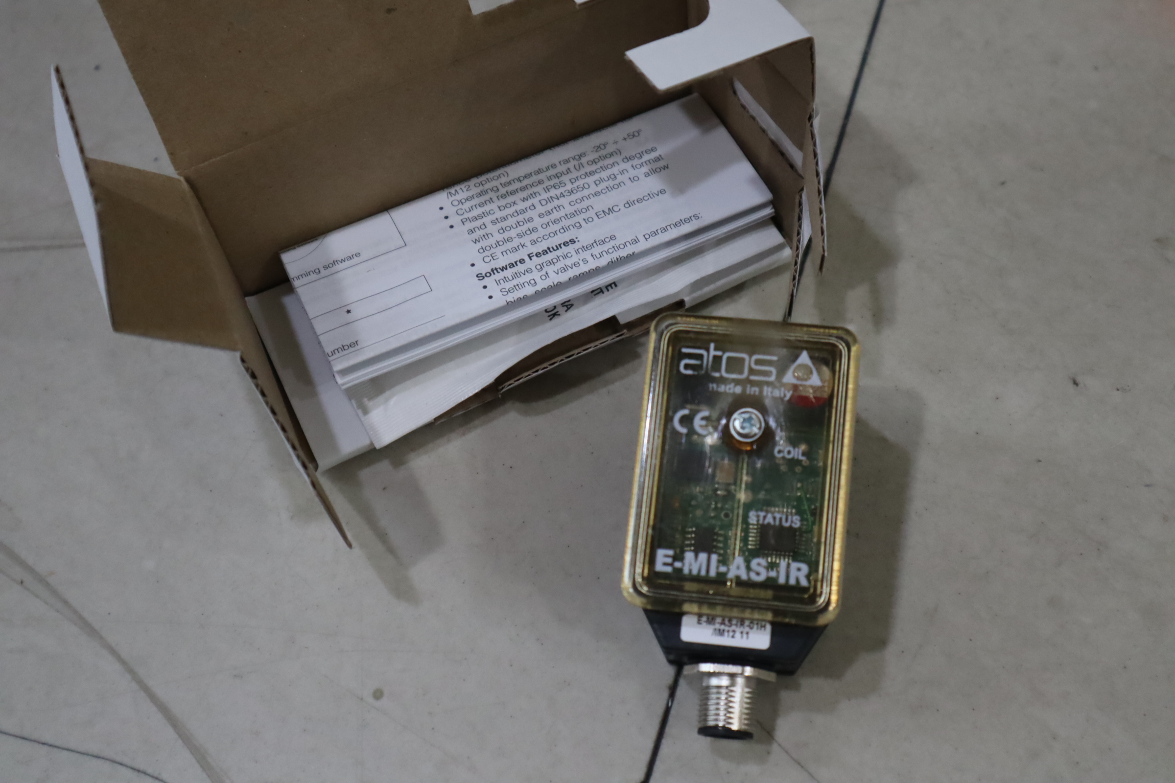 E-MI-AS-IR-01H/IM12 11 意大利阿托斯ATOS放大器