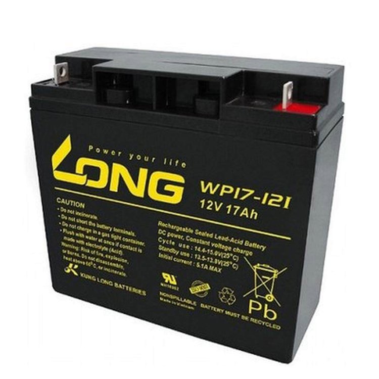 LONG广隆蓄电池 WP17-12电梯监控医疗12V17AH消防系统UPS电源专用