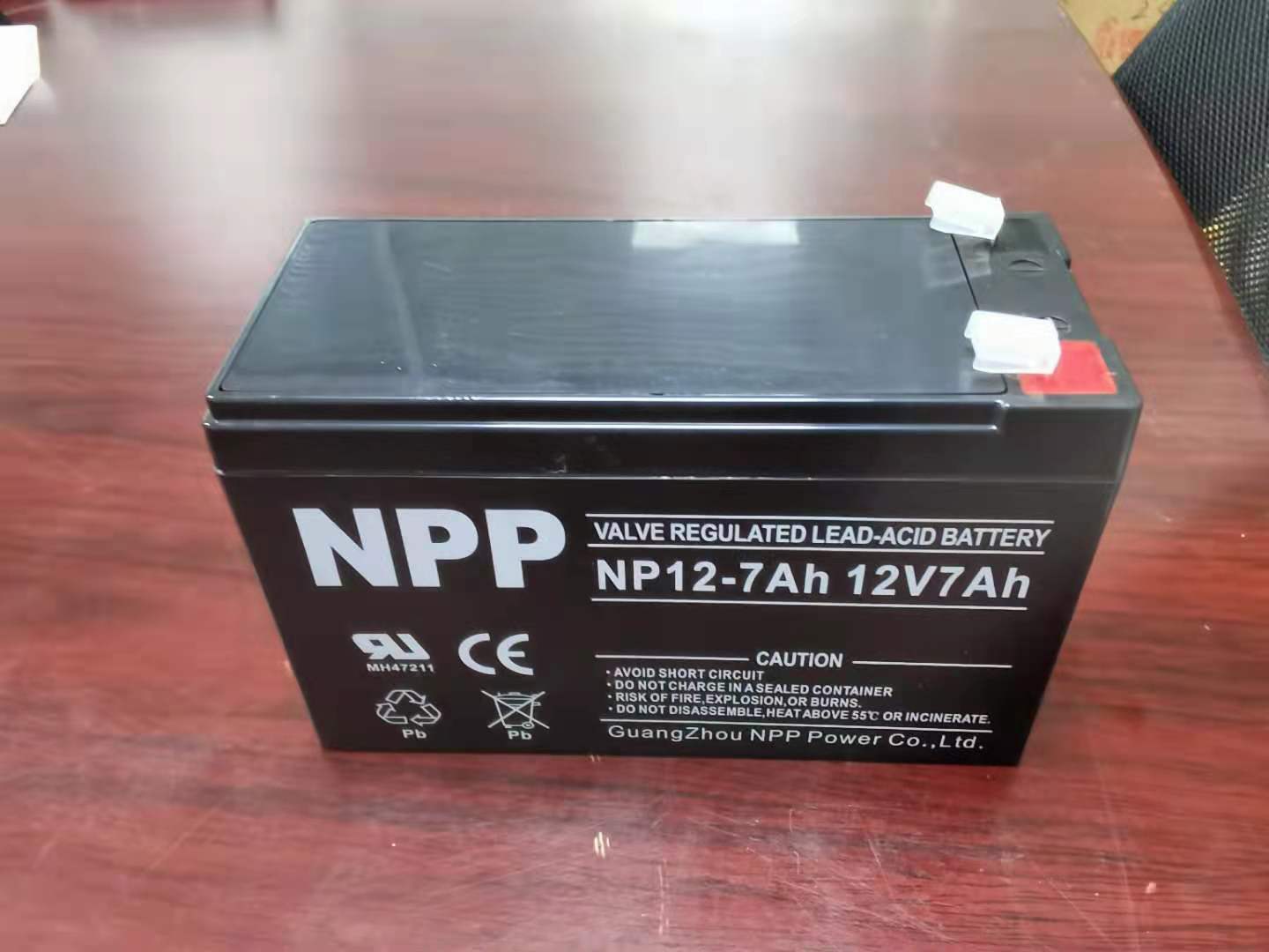 耐普 12V7AH小容量 蓄电池 型号NPG12-7AH 可定制防阻燃壳体