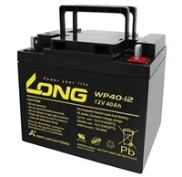LONG广隆蓄电池WP38-12 12V38AH UPS不间断电源 消防主机专用