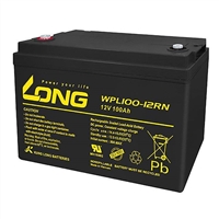LONG广隆蓄电池WPL100-12RN 12V100AH 通信基站医疗机房UPS电源