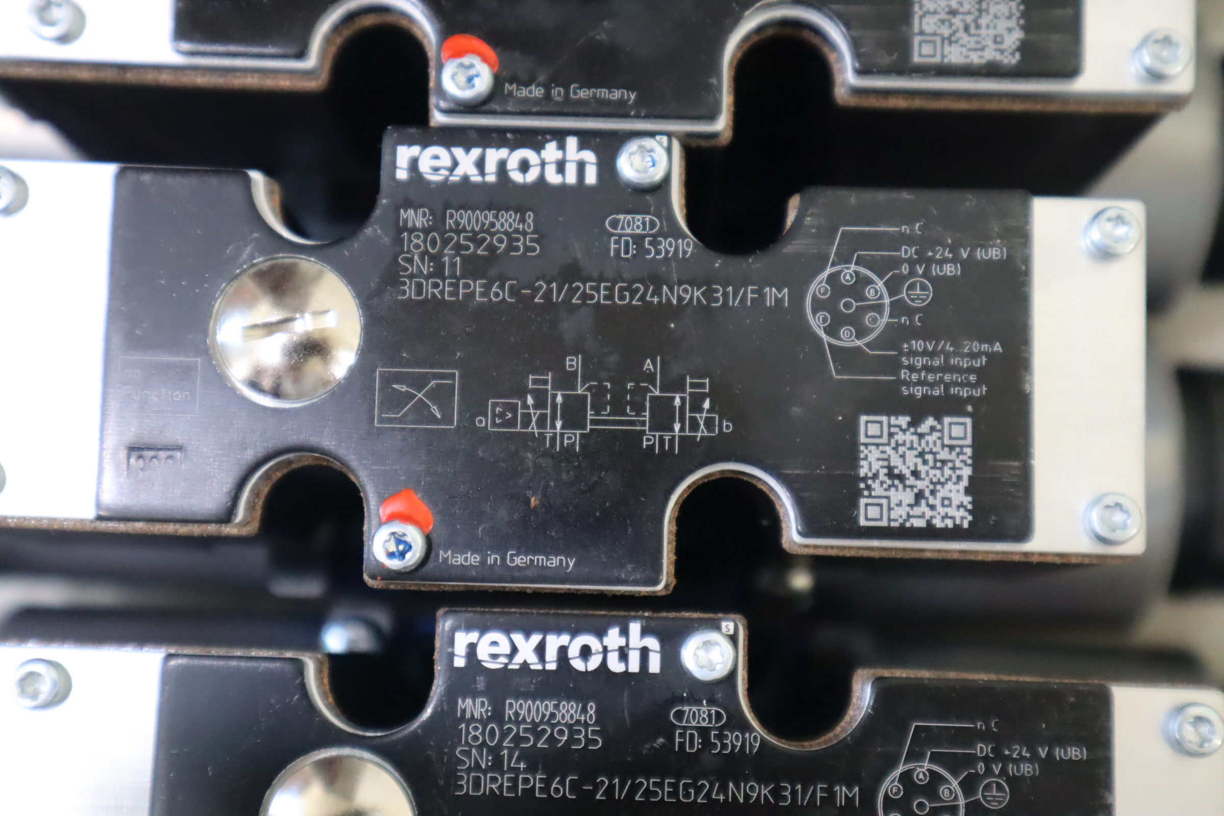 3DREPE6C-21/25EG24N9K31/F1M R900958848 力士乐REXROTH比例阀