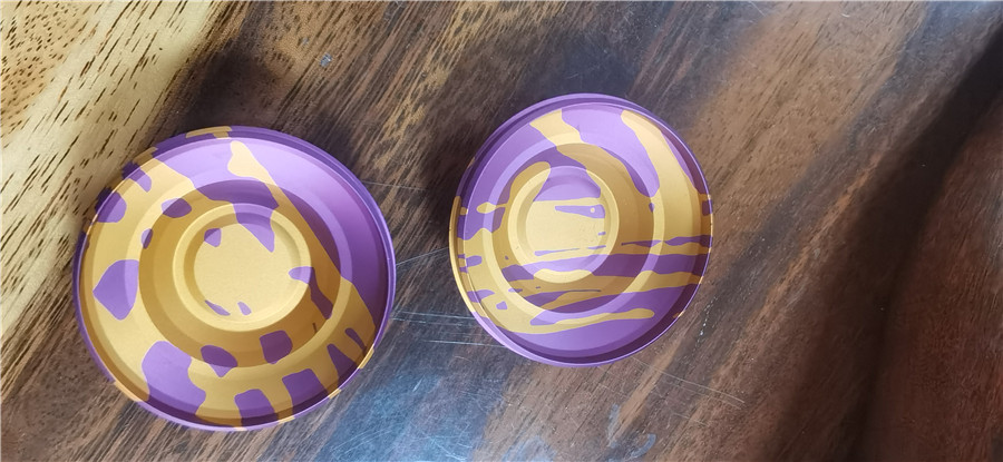 福建硬质氧化采用6061铝红色外壳锯切加工