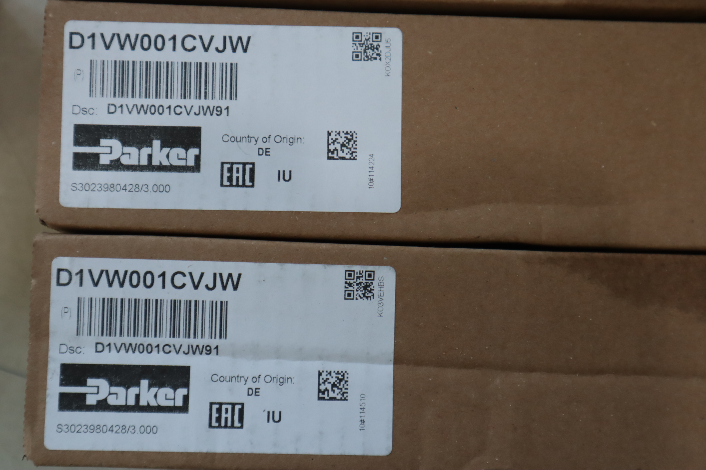 D1SE83BNJW 美国派克PARKER电磁阀