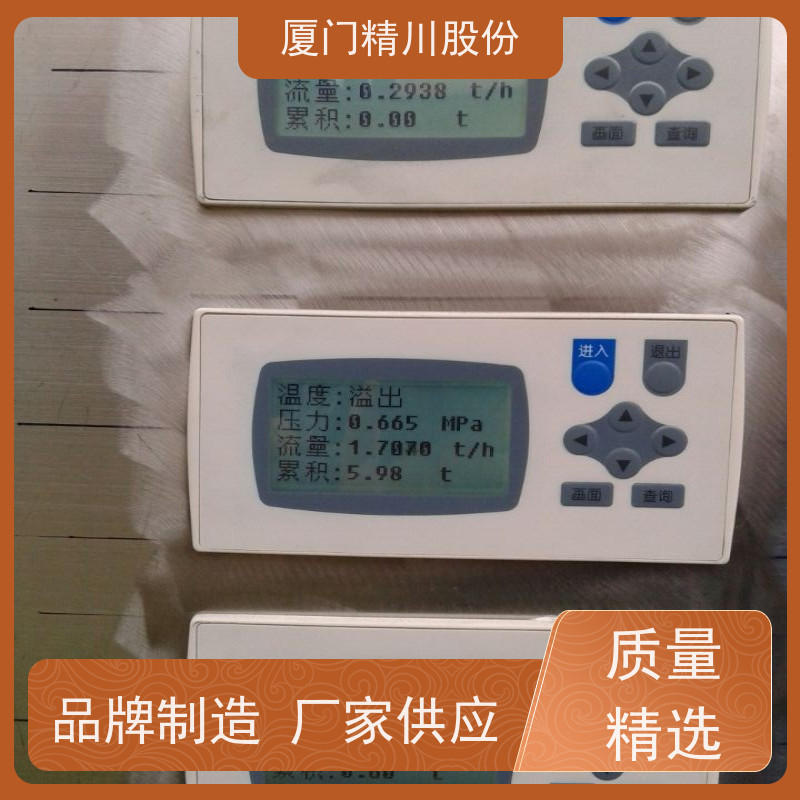 精川股份 合成革厂 蒸汽流量计 工作时间长 维护量少