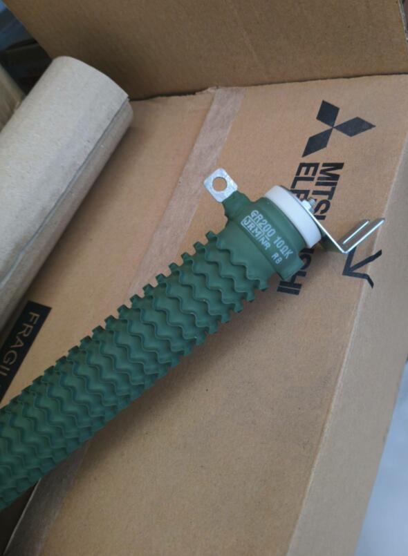 日本三菱电抗器电阻GRZG300-5欧姆波纹连接器