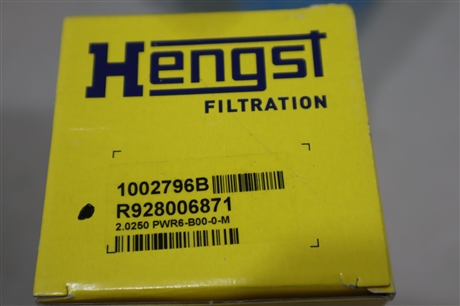 R928006871 2.0250PWR6-B00-0-M 1002796B 汉格斯特HENGST滤芯