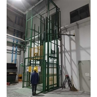 佰旺导轨式升降机厂工业 厂房用导轨式升降货梯平台