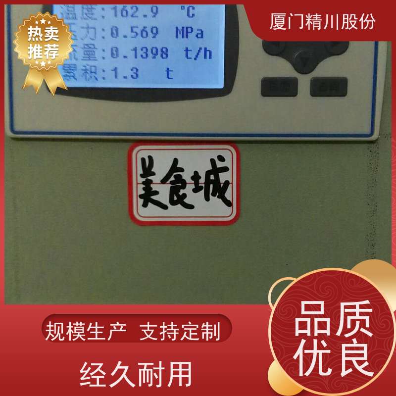 精川股份 合成革厂 饱和蒸汽流量计 分体式温压补偿 维护量少