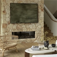 花园小径 天然珍珠白碎拼石 白砂岩蘑菇石文化石 大厅流水屏风