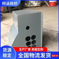 供应镀锌板桥梁接线箱 防撞墙预埋接线盒 监控路灯穿线盒