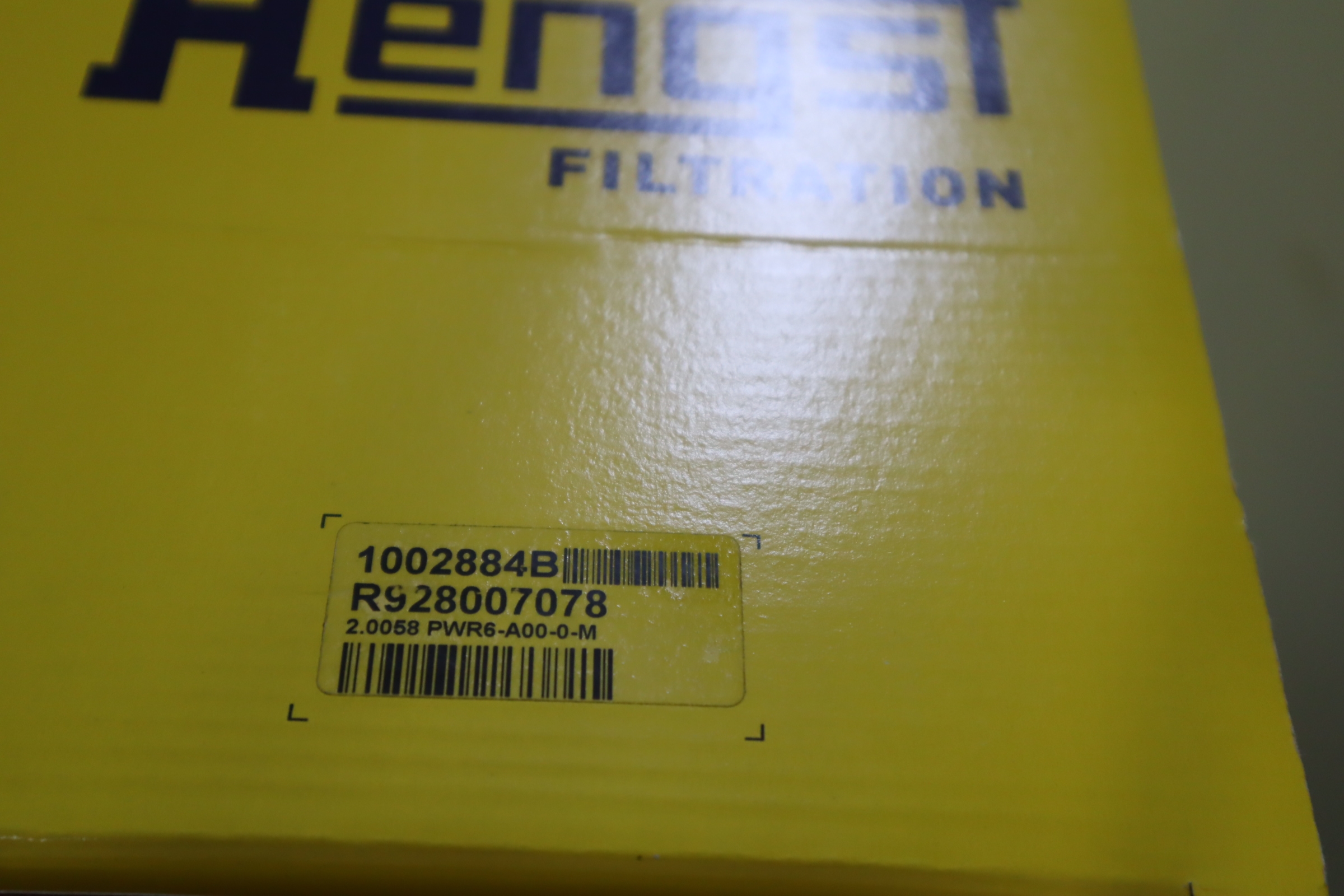 R928007078 2.0058PWR6-A00-0-M 1002884B 德国汉格斯特HENGST滤芯