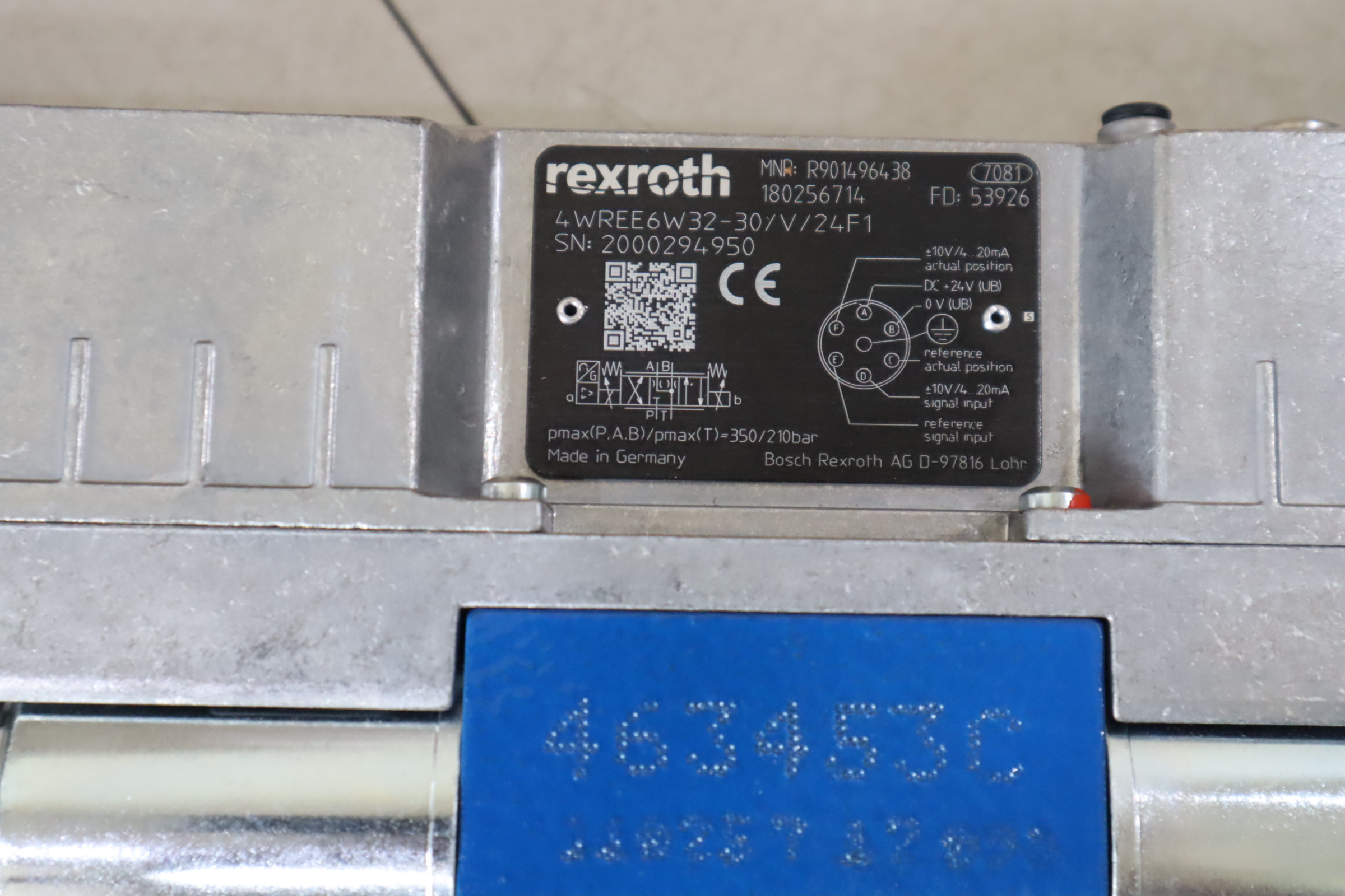 4WREE6W32-30/V/24F1 R901496438 力士乐REXROTH