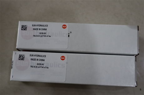 SXCBLWV TRQ 30-35 LBF FT/41-47NM 太阳SUN HYDRAULICS 插装阀