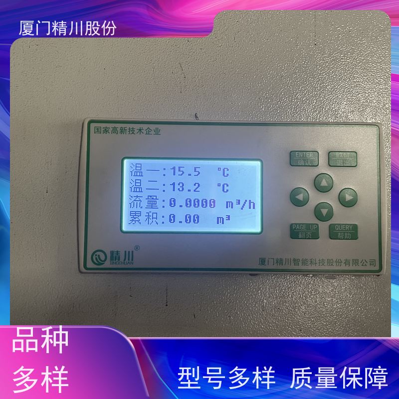 精川股份 合成革厂 导热油炉流量计 精度高 带接线说明