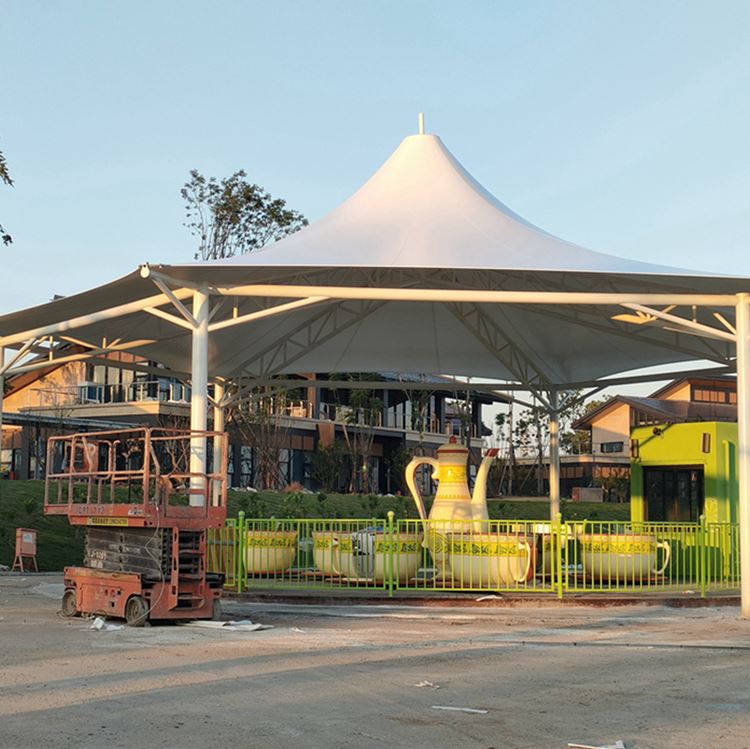 厚朴膜结构 出售 游乐场膜结构 简洁大方  不易老化 耐腐蚀