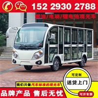昆明忠辉燃油/电动观光车 旅游电动观光车厂商