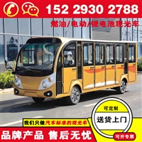 上海忠辉锂电池观光车 观光车辆