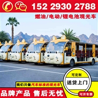 北京忠辉燃油/电动观光车 旅游观光车价格