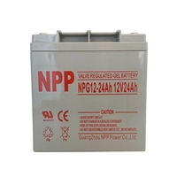 NPP耐普蓄电池 NPG12-24AH 胶体12V24AH