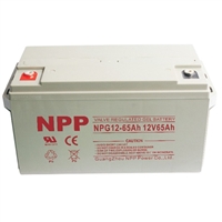 耐普NPP NPG12-65AH 12V65AH通信机房设备UPS/EPS直流屏蓄电池