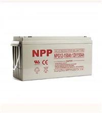 耐普蓄电池NPP 12V150AH 铅酸免维护电瓶 NPG12-150AH电池
