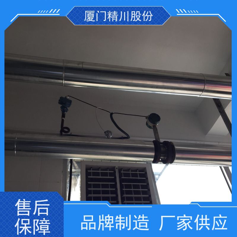 精川股份 合成革厂 饱和蒸汽流量计 可耐温350度 维护量少