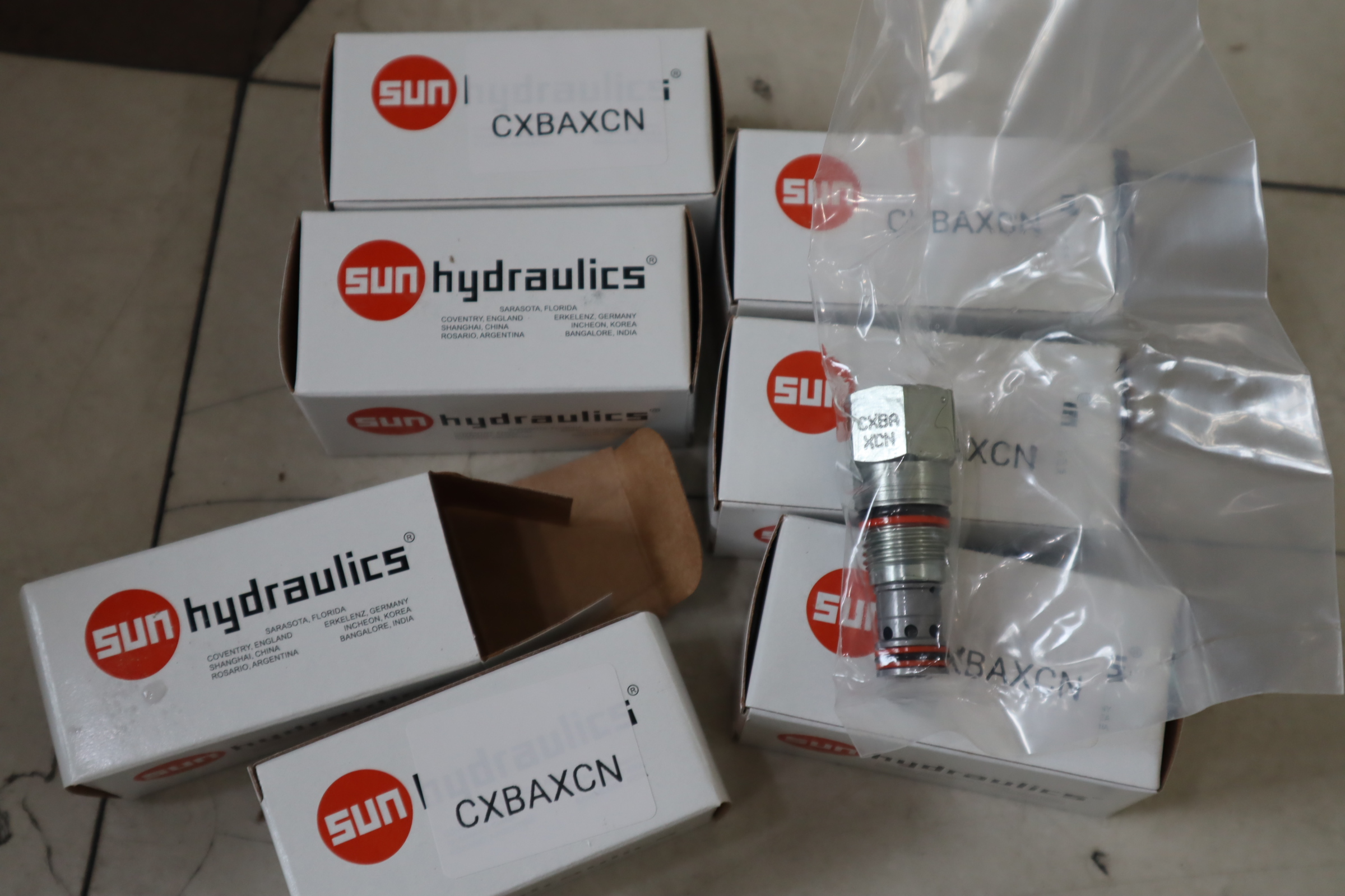 CXBAXCN TRQ 30-35LBF FT/41-47NM 美国太阳SUN HYDRAULICS插装阀