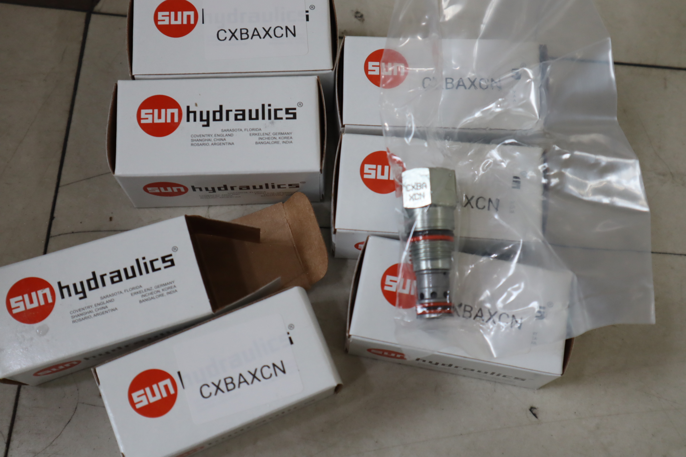 CXBAXCN TRQ 30-35LBF FT/41-47NM 美国太阳SUN HYDRAULICS插装阀