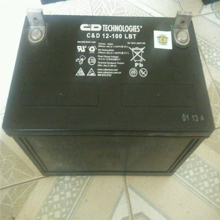 西恩迪大力神蓄电池C&D12-120LBT直流屏电源应急12V120Ah免维护