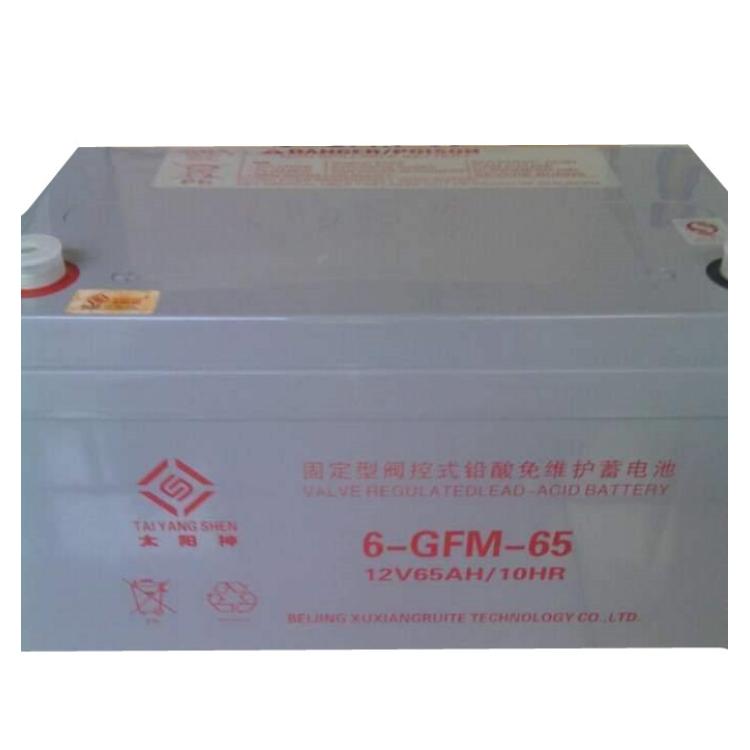 太阳神蓄电池NP65-12 12V65AH UPS直流屏通讯储能电池