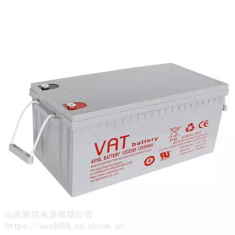 VAT威艾特蓄电池12CE200 12V200AH直流系统电源