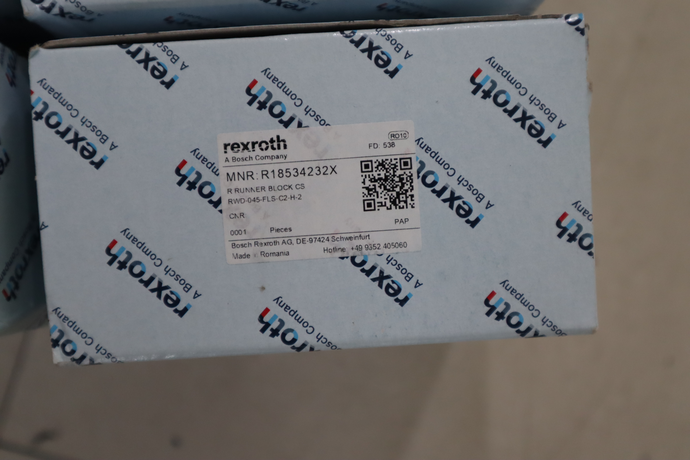 R18534232X RWD-045-FLS-C2-H-2 德国力士乐REXROTH滑块