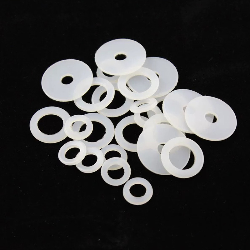 PTFE聚四氟乙烯棒耐磨自润滑铁氟龙板材垫片加工密封材料